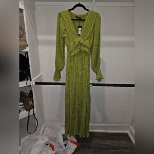 Nasty Gal Plisse Maxi dress